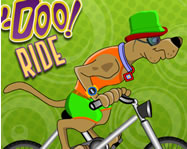 Biciklis Scooby Doo játék