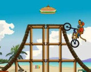 Scooby Doo beach BMX online Scooby Doo játék